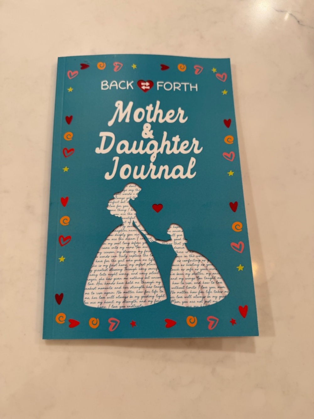 Back & Forth Mother & Daughter Journal - Teal